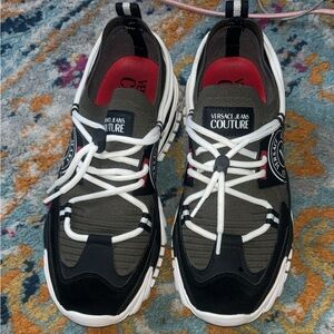 Versace gym shoes worn 2 times original price $400